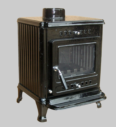 Enamelled Lark stove black